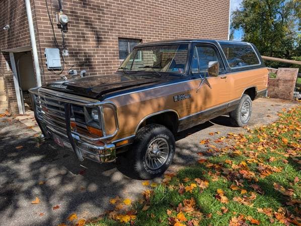 1986 Dodge Ramcharger