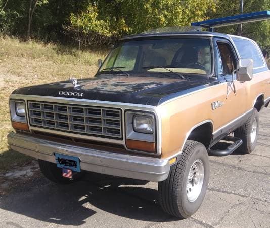 Rare 1985 California Dodge Ramcharger Prospector