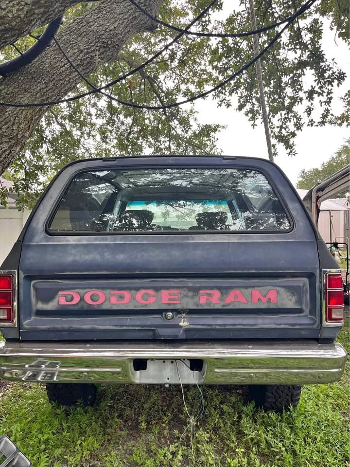 Ramcharger Rear Hatch